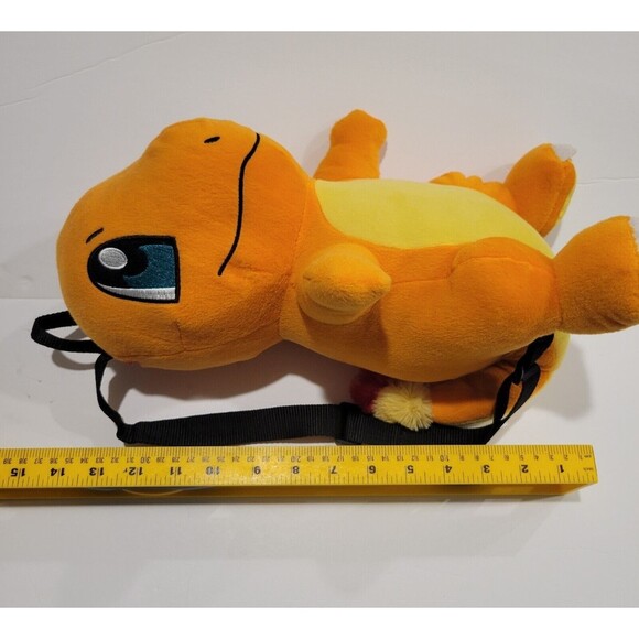Pokemon Charmander Plush Backpack 15" Adjustable Straps New without Tags - Picture 10 of 11